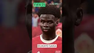FIFA Evolution - Bukayo Saka - FIFA 19-22 #shorts
