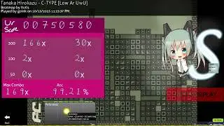 Day 585 of C-TYPE until slideracc is optional in osu! lazer