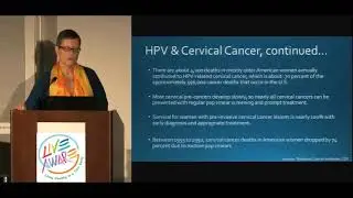 LiveAware Expo (2017): HPV, viruses & vaccines &ndash; A risk/benefit analysis - Marcella Piper Terry