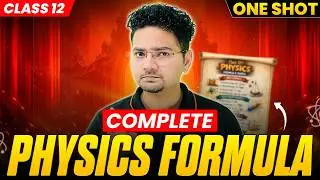 Class 12 Physics All Chapter-Wise Formulas in One Shot 🔥CBSE BOARDS 2026 | Abdul Sir