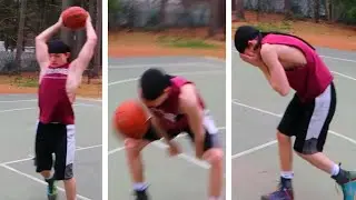 KIDS FACE GETS CRUSHED BY BASKETBALL