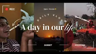 Ham gye sbji lene...hamari mirchiya ghum gyi 🥲#daily vlog 