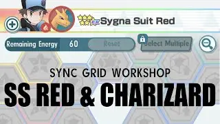 [Pokemon Masters EX] SYNC GRID WORKSHOP - Sygna Suit Red & Charizard