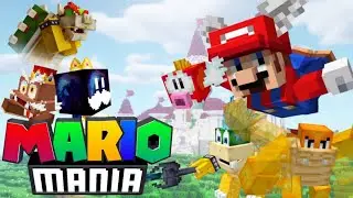 🟧MARIO MANIA MOD MINECRAFT 1.19.4👊 - MARIO BROS en MINECRAFT🍄