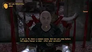 The only way to meet Caesar on a Legion playthrough