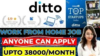 🔥Permanent Work From Home Job| Any Graduate Can Apply| No Sales❌ No Calling❌  | Apply Fast