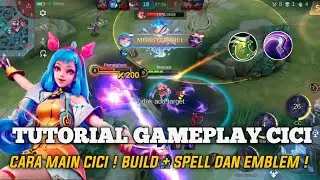 TUTORIAL CICI HERO BARU ❗ EMBLEM CICI & BUILD CICI TERSAKIT ❗ CARA MAIN CICI MLBB