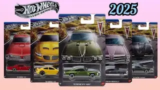Hot Wheels 2025 Pontiac Set