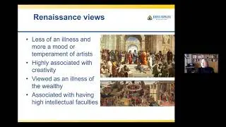 History of Biology and Medicine Series: From Demonic Possession to Chemical Imbalance