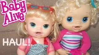 BABY ALIVE Walmart Haul Surprise + New Swim Suits From My Life As!