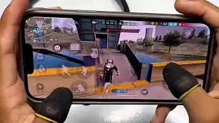 BR  ranked gameplay iPhone 13 hand cam #freefire #lifeisbutadream #battleroyalegame 