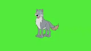 free green screen fox mouth animation | greenscreen fox cartoon | fox green screen video