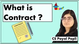What is a Contract? | How a Contract is formed? | What is an Agreement? | Indian Contract Act 1872