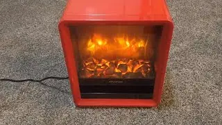 PuraFlame 12 Inches Octavia Portable Electric Fireplace Heater, 1500W,  Review