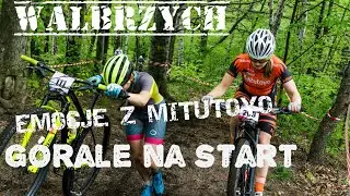 Emocje z Mitutoyo podczas G&oacute;rale na Start Wałbrzych 2019 UCI C1 MTB XCO