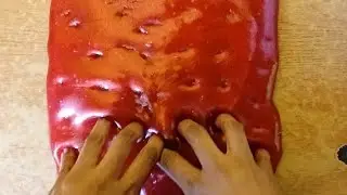 asmr slime colour ||slime videos 