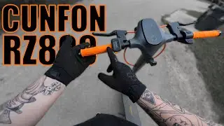 Best Starter E-Scooter | CUNFON RZ800 E-Scooter Review & Ride