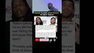 Fans Shocked by Drake's New Track About ASAP Rocky!