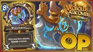 Hearthstone - OP Woecleaver - Kobolds and Catacombs WTF Moments - Funny Rng Plays