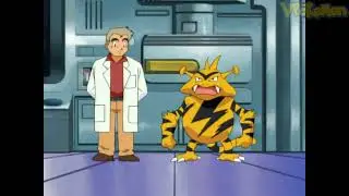 Electabuzz attacks Professor Oak | Professor Oak Funny Moments