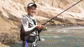 1.75主线 1.2碳线 0.6号浪磯梦幻钓竿 起飞斤级金丝鲷，那种感觉唯有矶钓佬明白 手感贼爽 #浮游矶钓