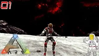 ARK Moon Survival EP1 BASE CAMP