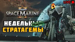 По новогоднему уничтожаем ксеносов и еретиков. Недельные и ежедневные стратагемы.  Space Marine 2