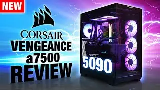 Обзор игрового ПК Corsair Vengeance a7500 | Ryzen 7 9800X3D + RX 9070XT | Игровой монстр с 32 ГБ ...