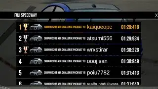 ASSOLUTO RACING/ FUJI SPEDWAY/ SUBARU S208 NBR CHALLENGE PACKAGE '18/ 1:29:418