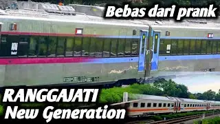 AKHIRNYA BEBAS DARI PRANK!!!! Kini Kereta Api Ranggajati menggunakan Kereta New Generation