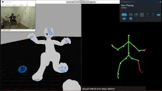 Rift cv1, Xbox360 kinect and iphone with owotrack full body test