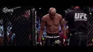 Anderson Silva salute to Bruce Lee