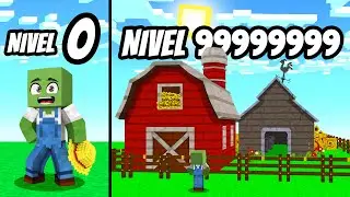 🌾 CREO MI PROPIA GRANJA EN MINECRAFT 🥕 Farm Tycoon