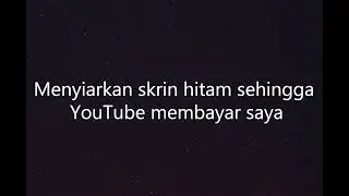 Posting Black Screen Until YouTube Pays Me (10 Languages), 1 hour edition