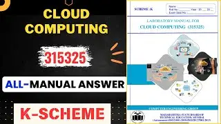 CLOUD COMPUTING | solved manual | manual answer | k scheme Msbte | CC | 5th semester 315325