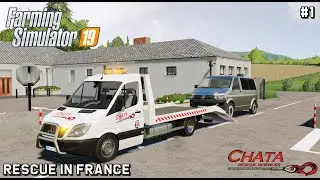 Starting from scratch and buying first vehicle | Rescue in France | Farming Simulator 19 | Episode 1