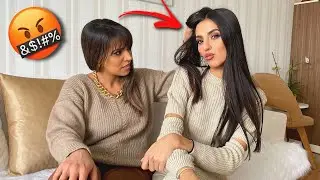 مقلب التصنع والدلع باختي سارة!قرفت مني 😅
