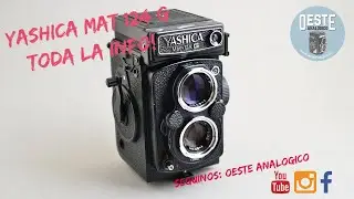 YASHICA MAT 124G 📷👉La ULTIMA TLR para FORMATO MEDIO 6x6❤