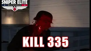 Sniper Elite Resistance. Kill 335. Exploding head on dim-witted Kraut guard.