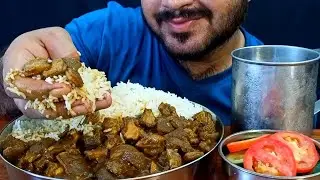 Mutton Spicy Boti Curry | Mutton Ojri Curry | Boti Curry ASMR *Eating Show* || Real Mukbang