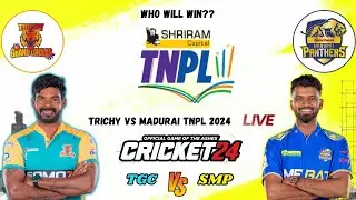 SMP vs TGC TNPL Live ! Madurai Panthers Vs Trichy Grand Cholas |