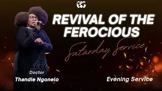 The Revival Of The Ferocious Woman Arise Conference | Sat 16 Aug 2025 Evening Session | Dr T Ngonelo