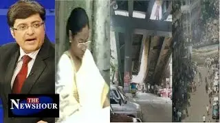 Politicians Responsible For Kolkata Flyover Collapse : The Newshour Debate(4th April 2016)