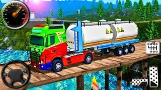 Uphil Oil Tanker Transport Driving 3D - Heavy Cargo Truck Driver Simulator: Android Gameplay