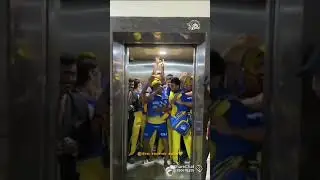 CSK win tha 5cup 😎