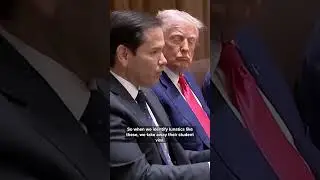 Secretary of State Marco Rubio talks about student visa cancelations