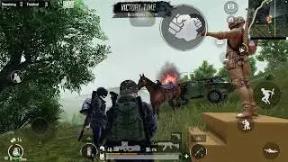 Accidentally won chicken dinner but the squad is still a mess! 🍗