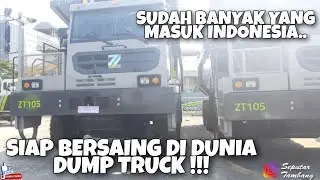 SIAP BERSAING DI DUNIA TRUK TAMBANG, DUMP TRUCK ZOOMLION ZT105
