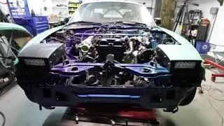 Turbo Mx5 1.9L Engine Install - BUILT BP-ZE MAZDA MIATA