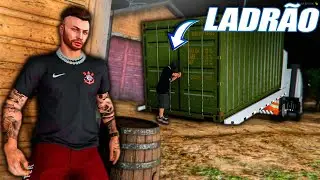 GTA 5 - VIDA REAL | DESCOBRI QUEM FOI O LADRÃO DO CONTÊINER - #546